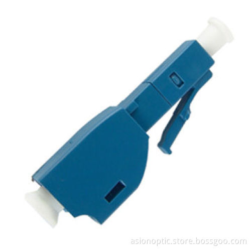 LC Fiber-optic Attenuator, 15dB Plug-in Type, Single-mode, UPC Polishing with ST/FC/SC Available